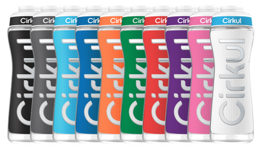 22oz. Grip Squeeze Plastic Bottle & Sport Lid - RIZW