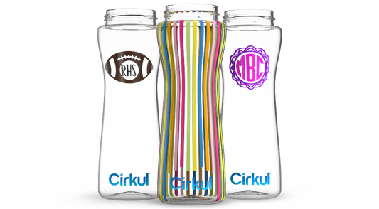 Custom 22oz. Plastic Bottle & Comfort Grip Lid - 5PL2