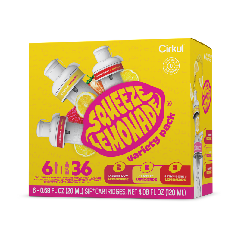 Squeeze Lemonade® 6-Pack Variety Pack - ZR8B