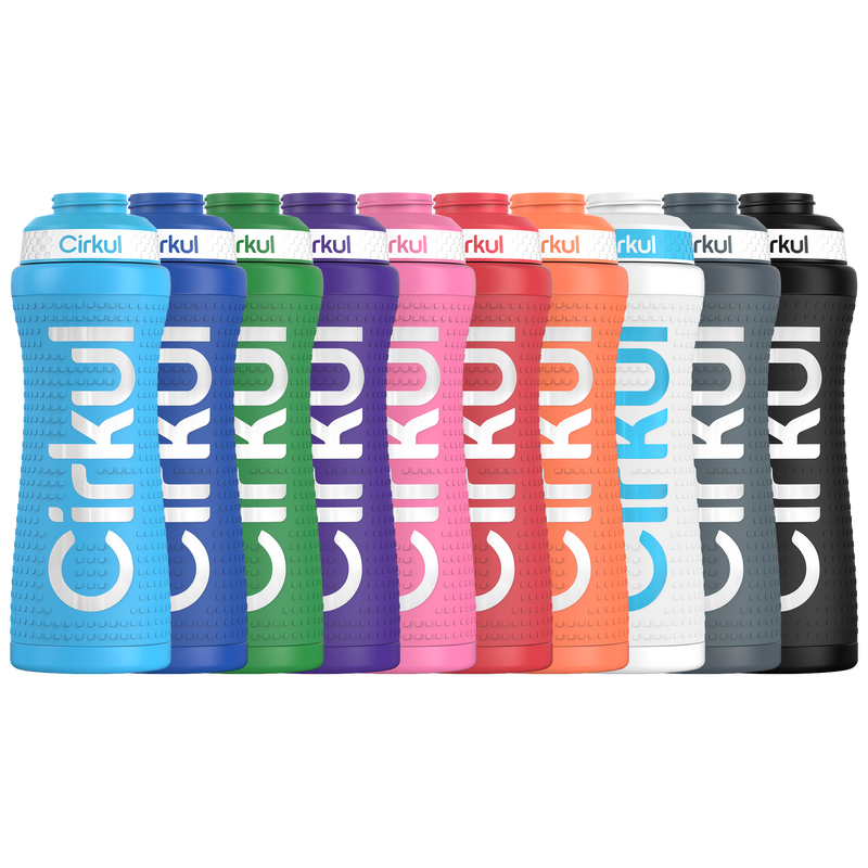 22oz. Grip Stainless Steel Bottle & Sport Lid - T7FV