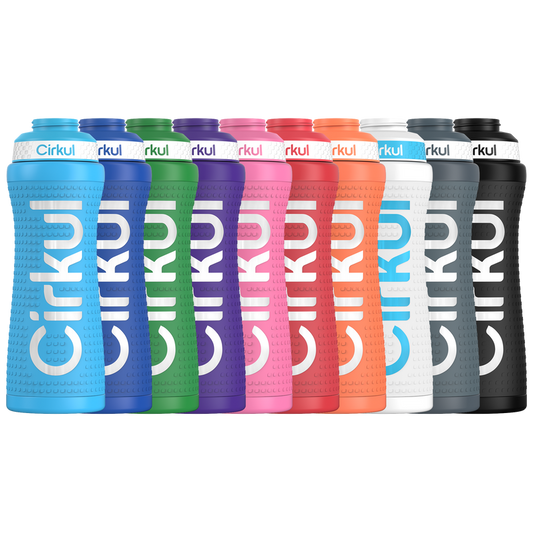 22oz. Grip Stainless Steel Bottle & Sport Lid - T7FV