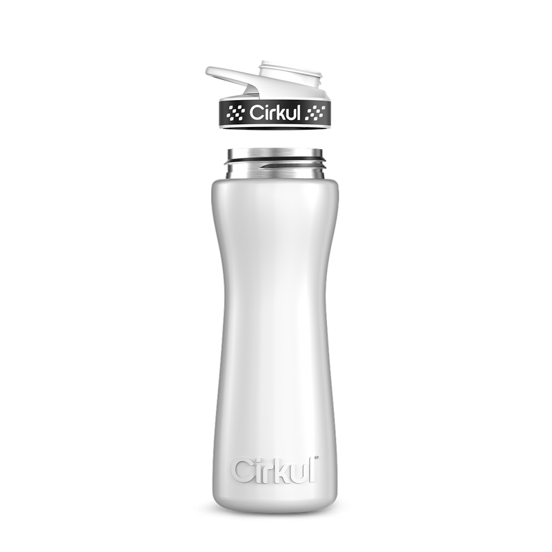 22oz. Stainless Steel Bottle & Comfort Grip Lid - I41J