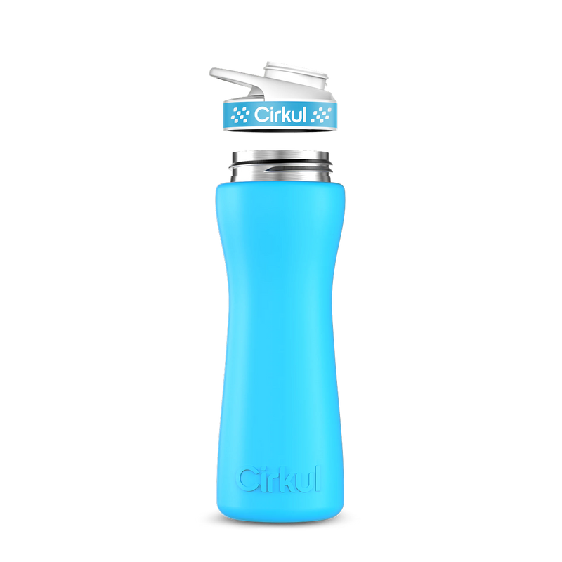 22oz. Stainless Steel Bottle & Comfort Grip Lid - I41J