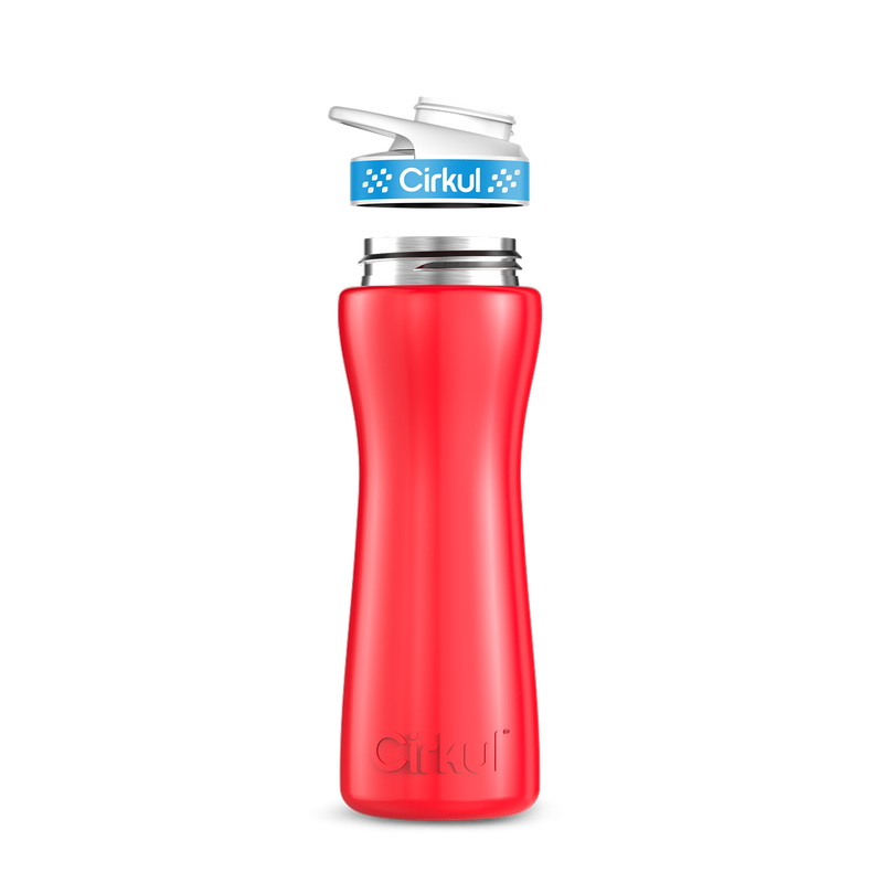 22oz. Stainless Steel Bottle & Comfort Grip Lid - I41J
