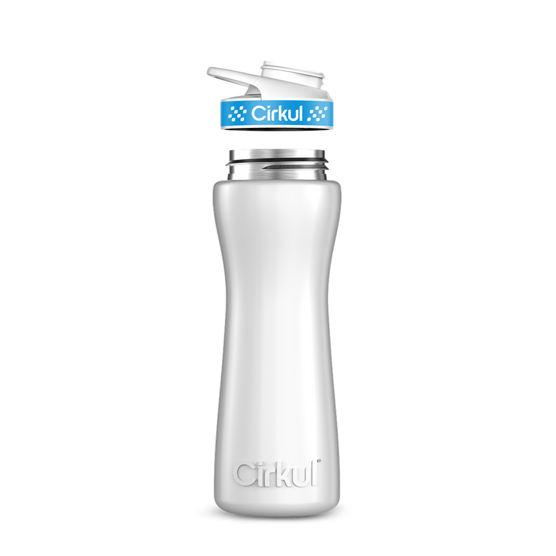 22oz. Stainless Steel Bottle & Comfort Grip Lid - I41J