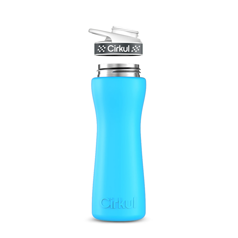 22oz. Stainless Steel Bottle & Comfort Grip Lid - I41J