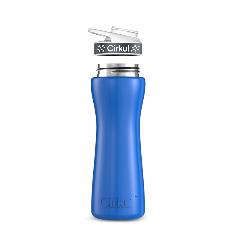 22oz. Stainless Steel Bottle & Comfort Grip Lid - I41J