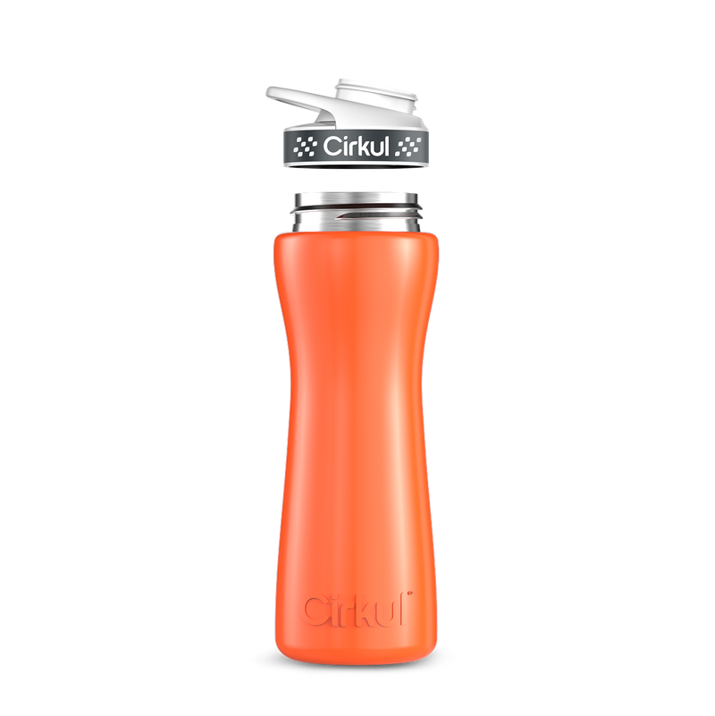22oz. Stainless Steel Bottle & Comfort Grip Lid - I41J