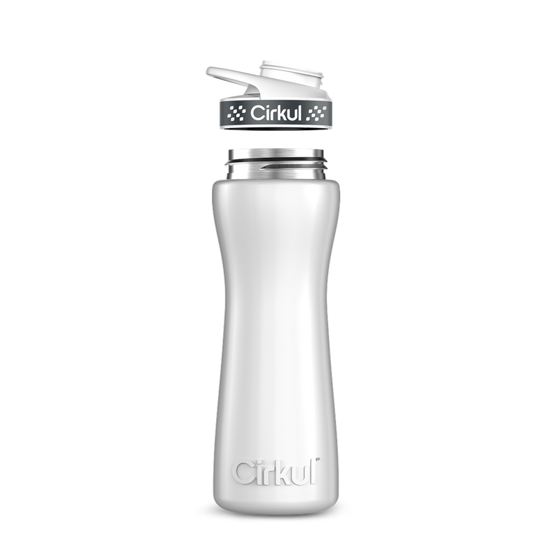 22oz. Stainless Steel Bottle & Comfort Grip Lid - I41J