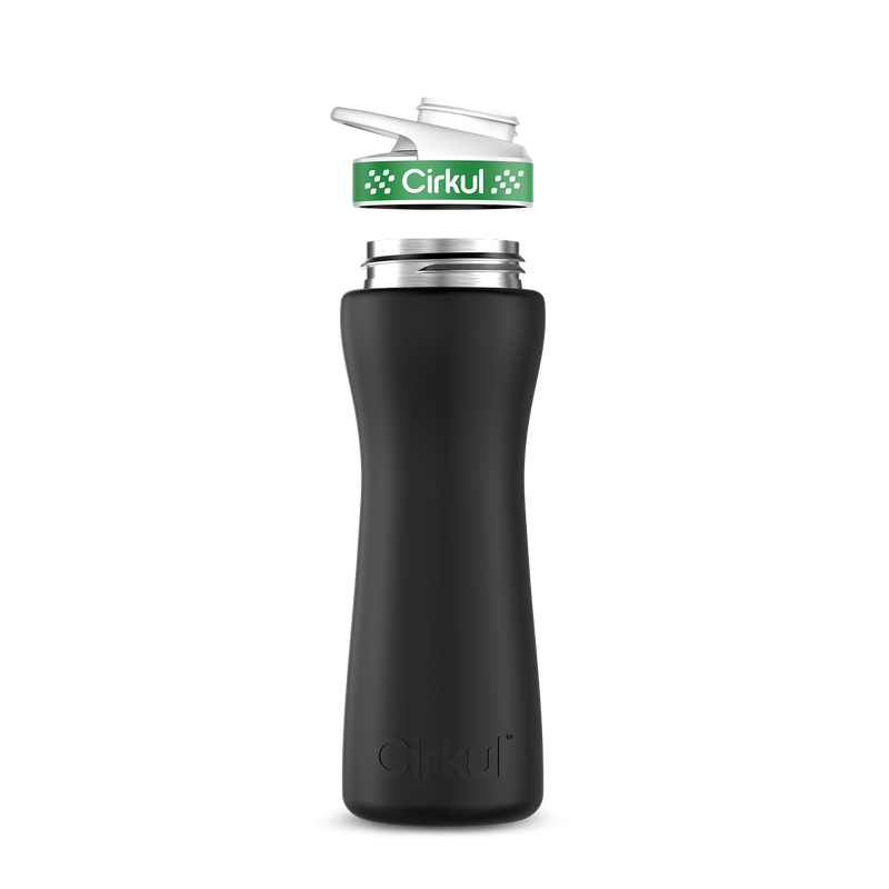 22oz. Stainless Steel Bottle & Comfort Grip Lid - I41J