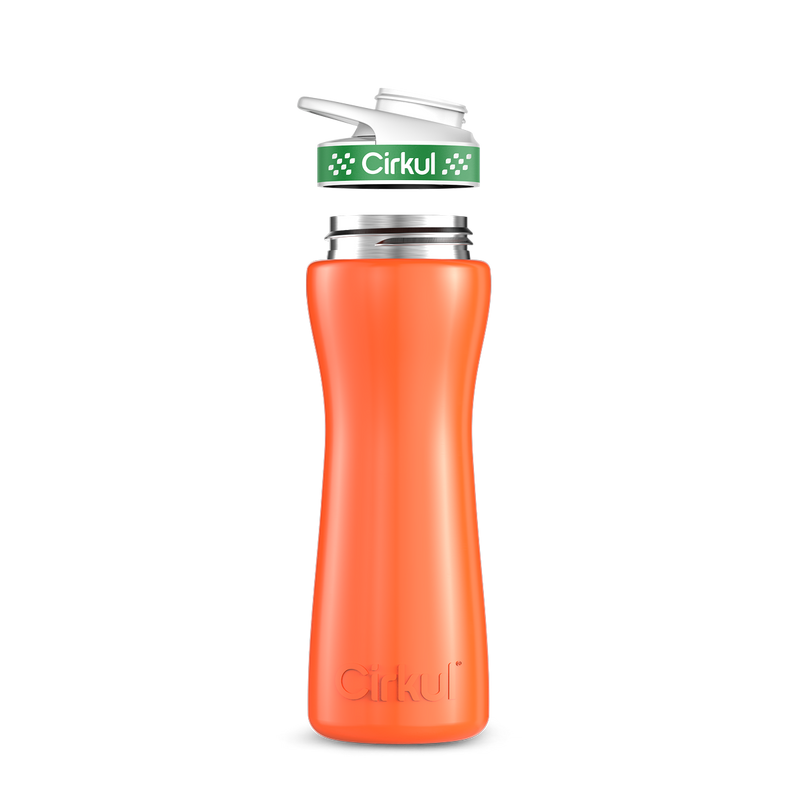 22oz. Stainless Steel Bottle & Comfort Grip Lid - I41J