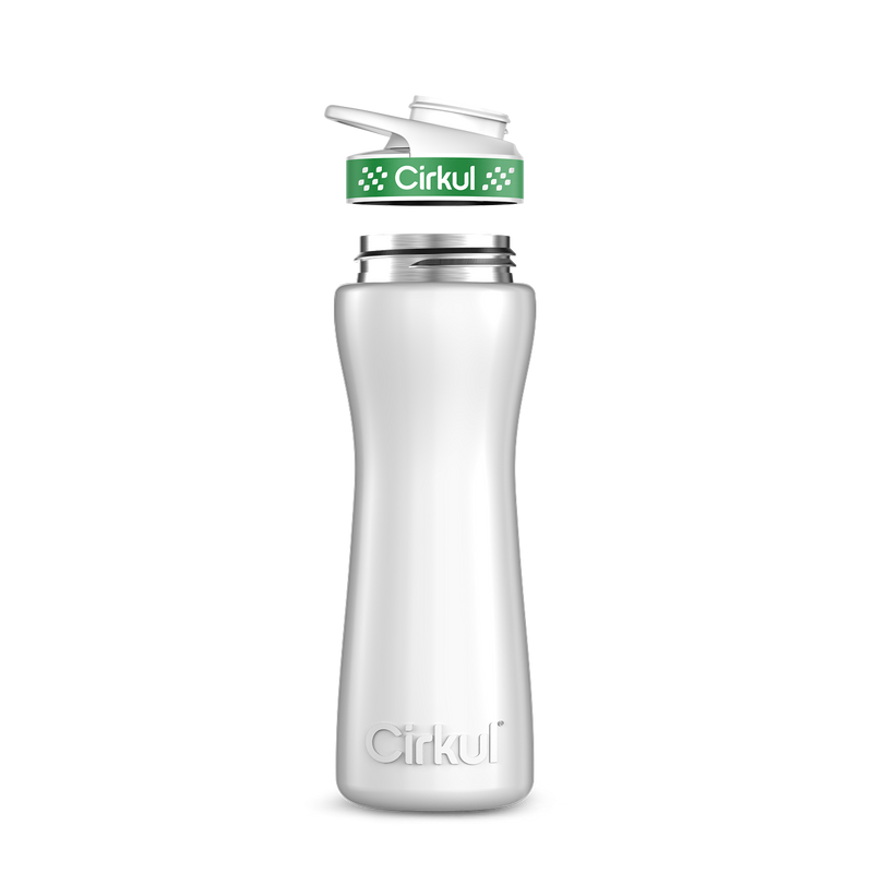 22oz. Stainless Steel Bottle & Comfort Grip Lid - I41J