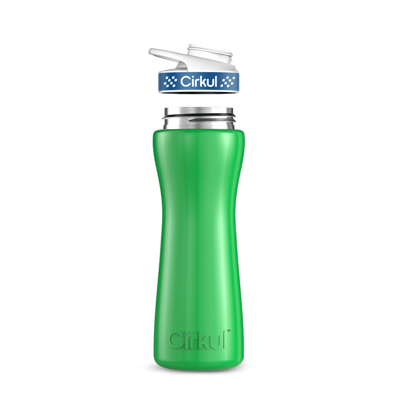 22oz. Stainless Steel Bottle & Comfort Grip Lid - I41J