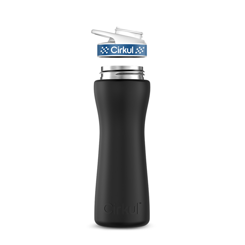 22oz. Stainless Steel Bottle & Comfort Grip Lid - I41J