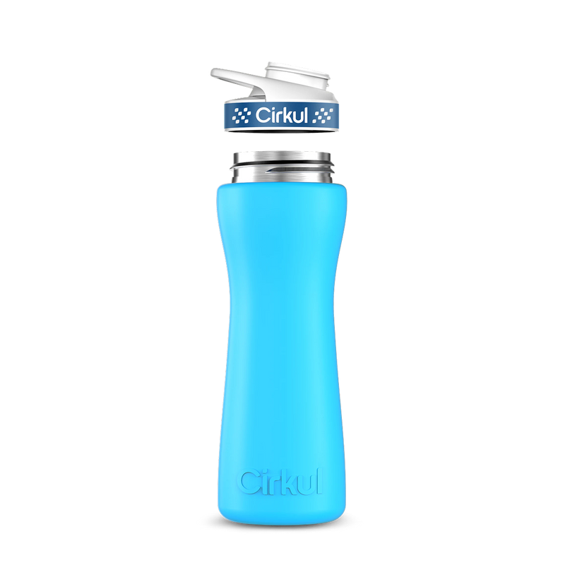 22oz. Stainless Steel Bottle & Comfort Grip Lid - I41J