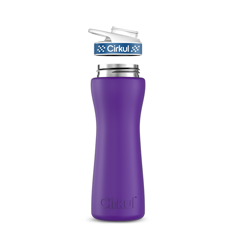 22oz. Stainless Steel Bottle & Comfort Grip Lid - I41J