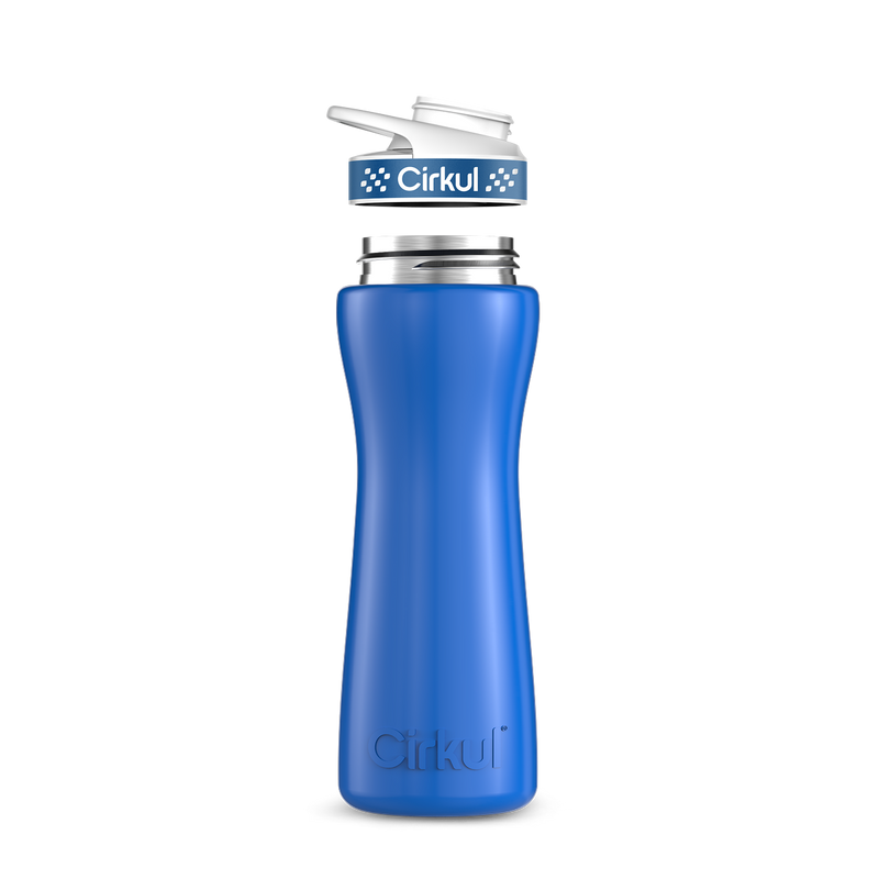 22oz. Stainless Steel Bottle & Comfort Grip Lid - I41J