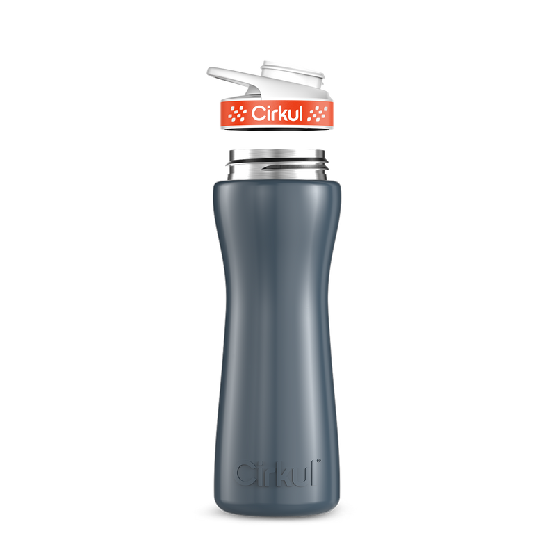 22oz. Stainless Steel Bottle & Comfort Grip Lid - I41J