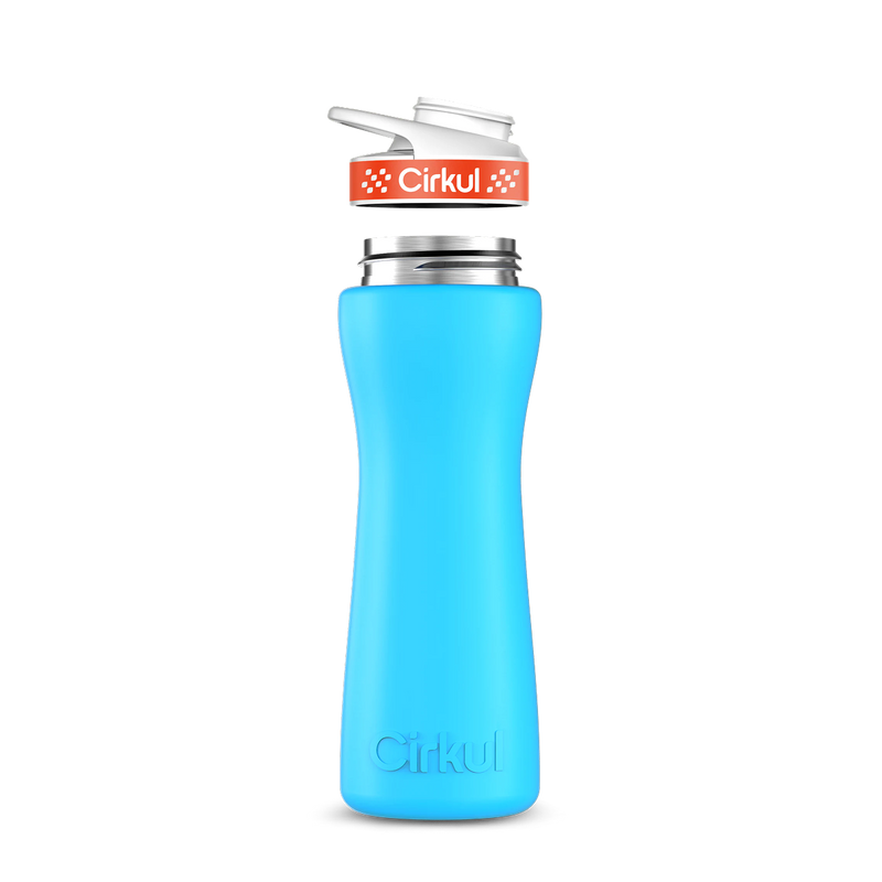 22oz. Stainless Steel Bottle & Comfort Grip Lid - I41J
