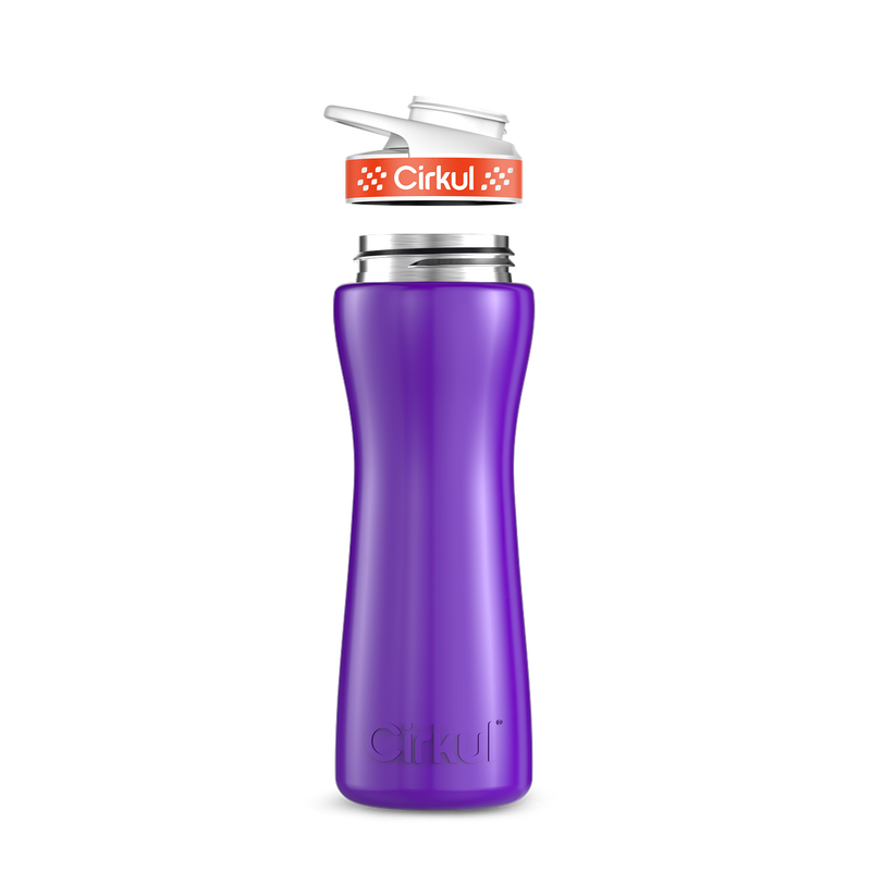 22oz. Stainless Steel Bottle & Comfort Grip Lid - I41J