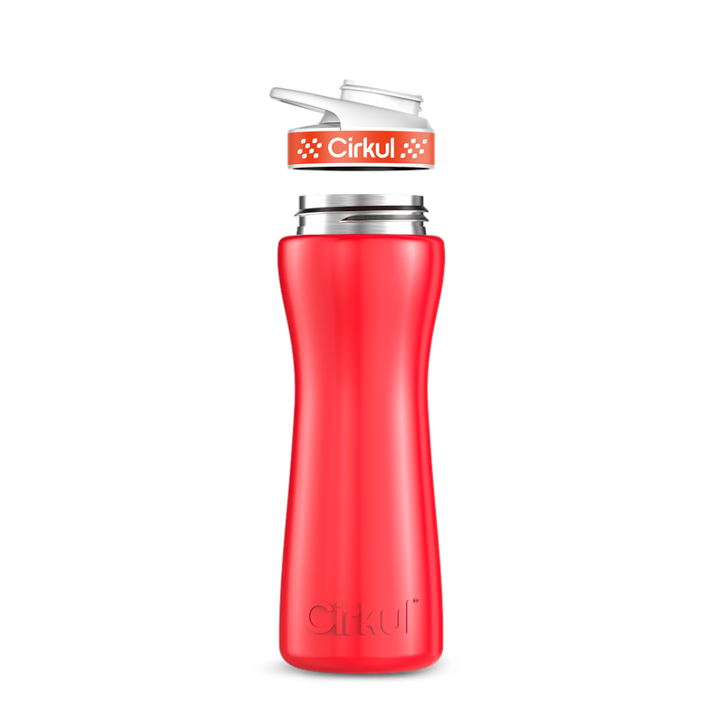 22oz. Stainless Steel Bottle & Comfort Grip Lid - I41J