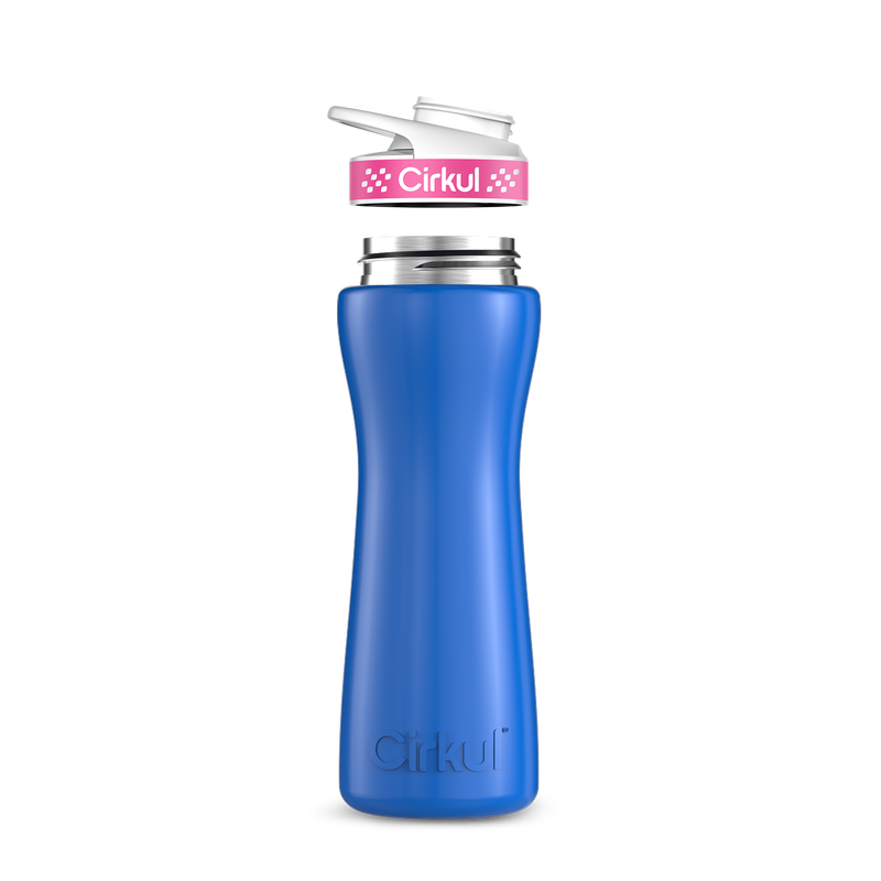 22oz. Stainless Steel Bottle & Comfort Grip Lid - I41J