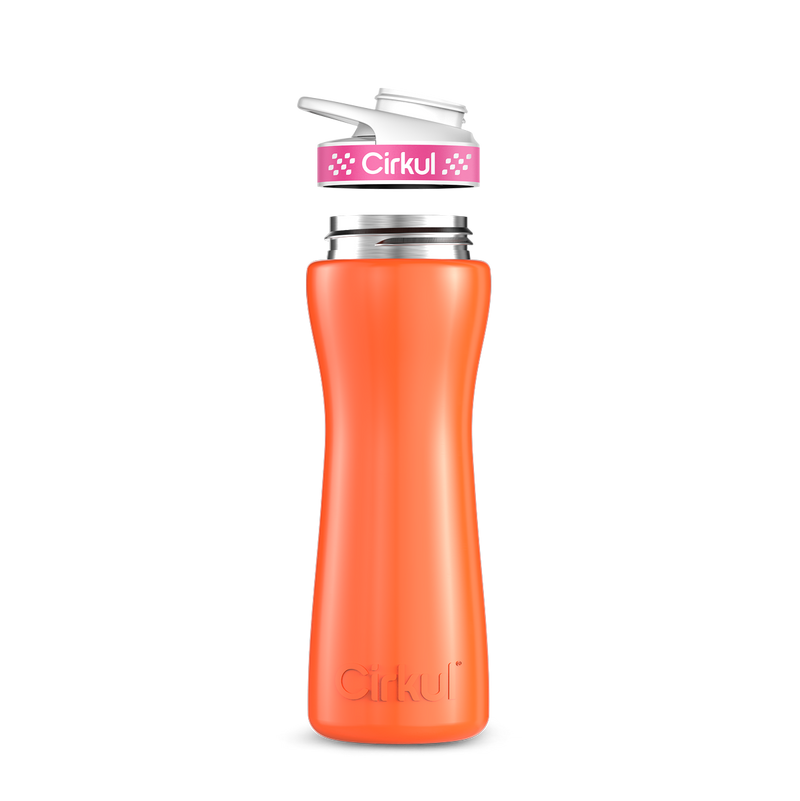 22oz. Stainless Steel Bottle & Comfort Grip Lid - I41J