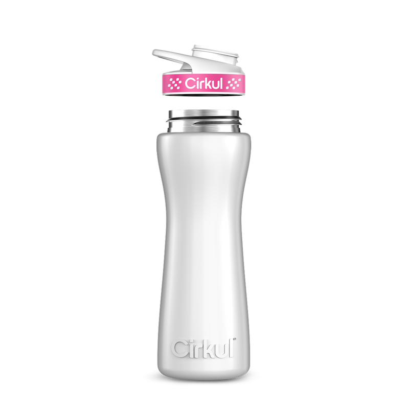 22oz. Stainless Steel Bottle & Comfort Grip Lid - I41J