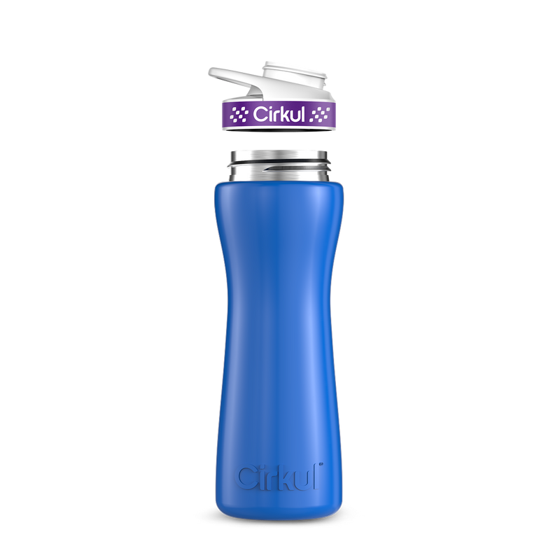 22oz. Stainless Steel Bottle & Comfort Grip Lid - I41J