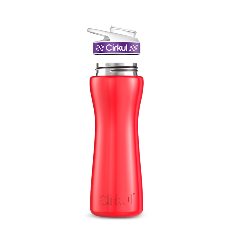 22oz. Stainless Steel Bottle & Comfort Grip Lid - I41J