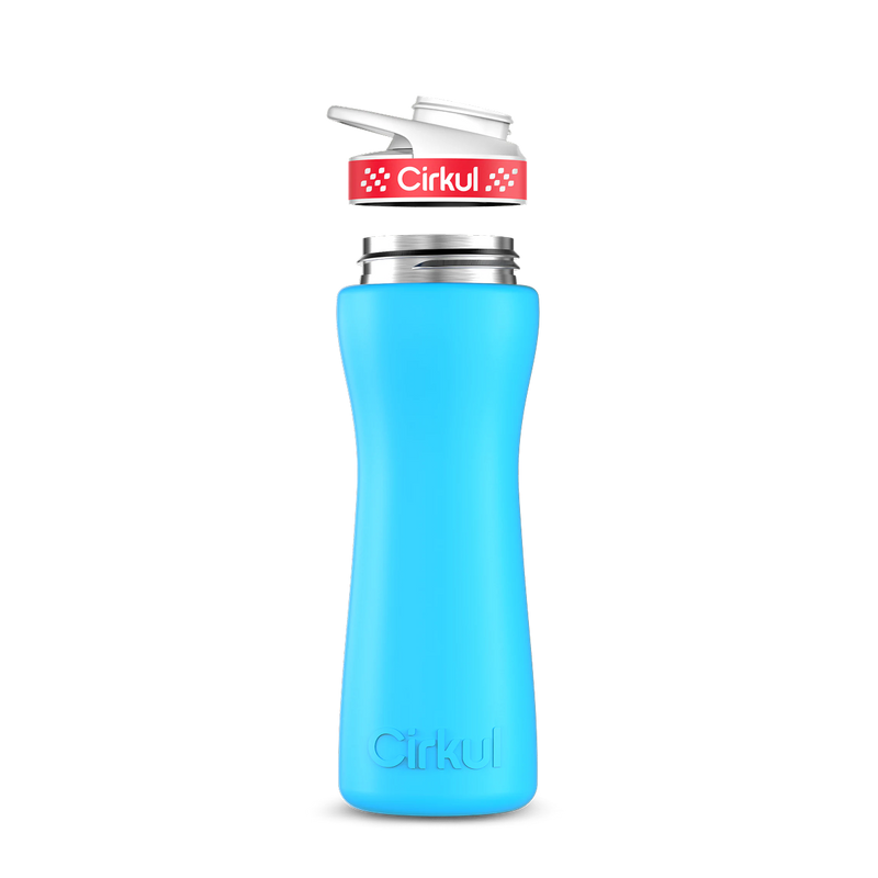 22oz. Stainless Steel Bottle & Comfort Grip Lid - I41J