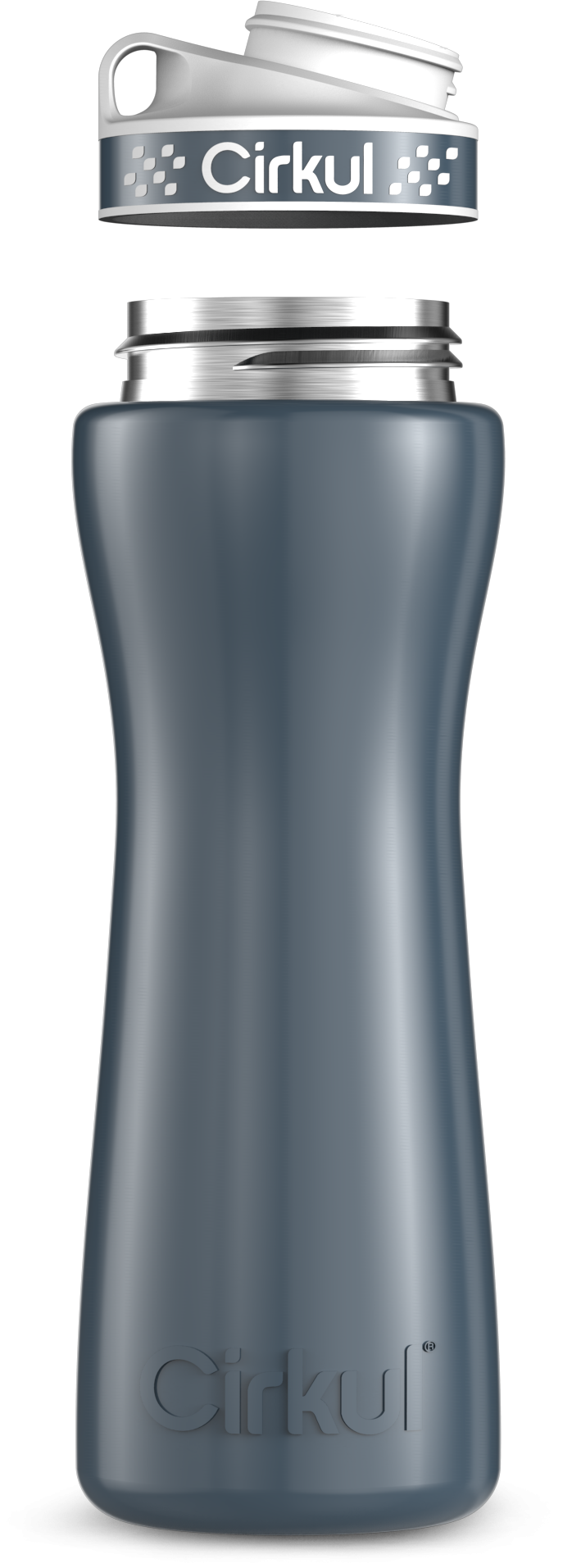 Custom 22oz. Stainless Steel Bottle & Comfort Grip Lid - 9DK6