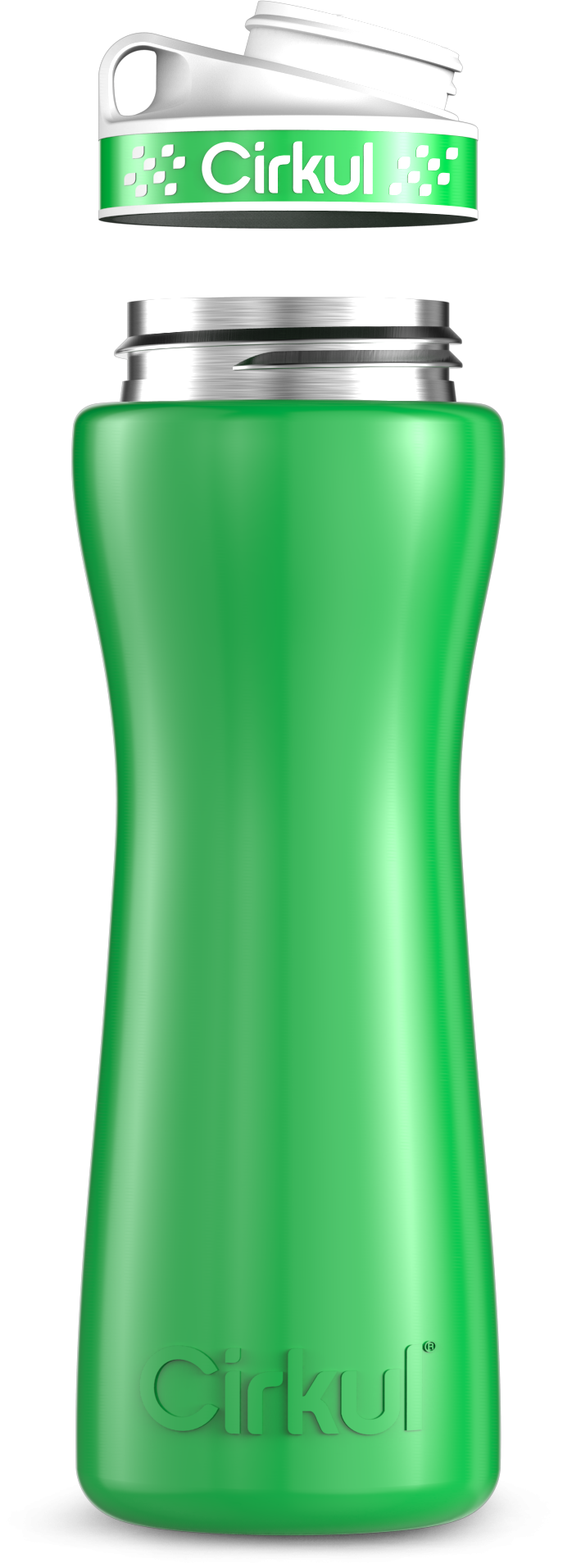 Custom 22oz. Stainless Steel Bottle & Comfort Grip Lid - 9DK6