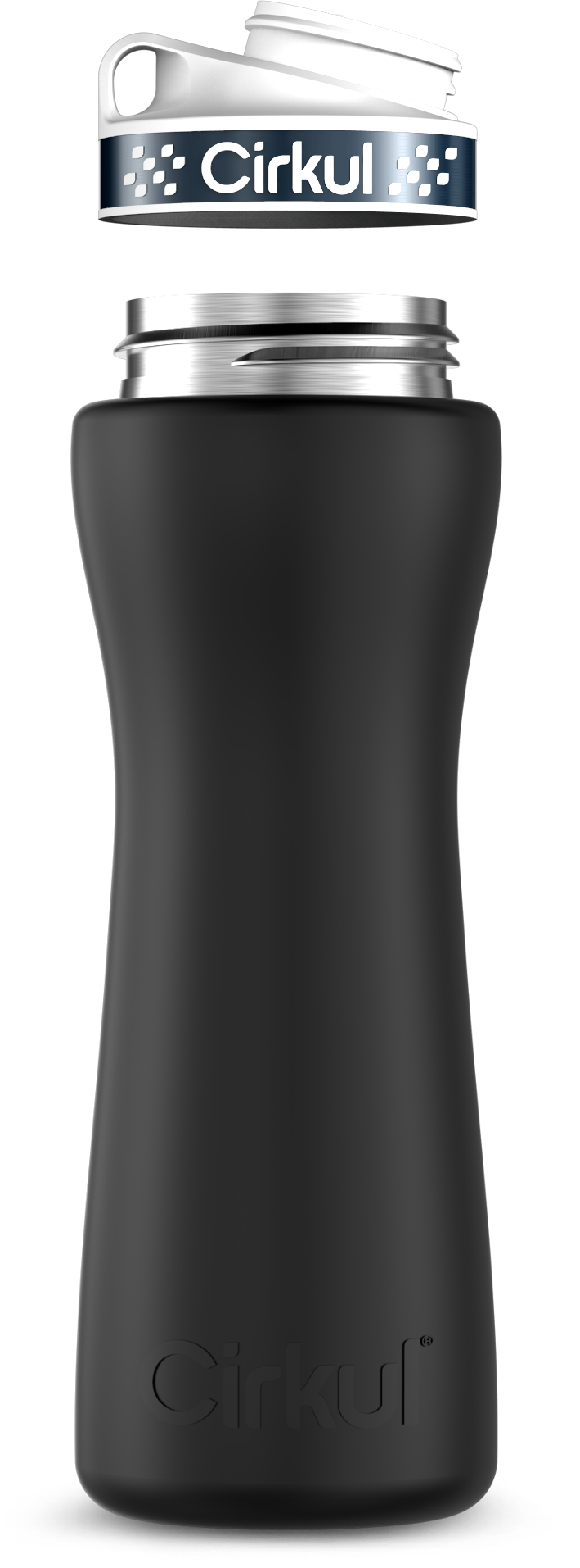 Custom 22oz. Stainless Steel Bottle & Comfort Grip Lid - 9DK6