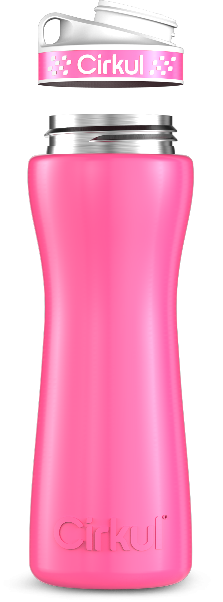 Custom 22oz. Stainless Steel Bottle & Comfort Grip Lid - 9DK6