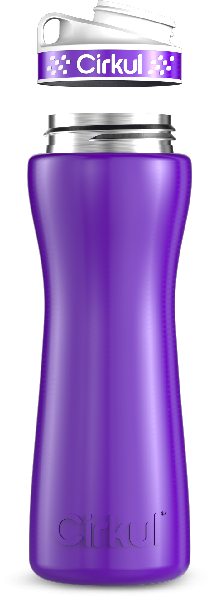 Custom 22oz. Stainless Steel Bottle & Comfort Grip Lid - 9DK6