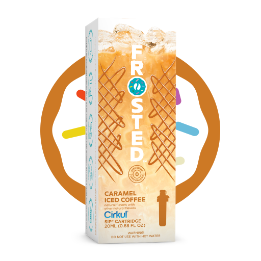 Frosted Caramel Iced Coffee - V797