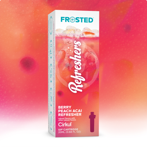 Frosted Berry Peach Acai Refresher - 3ZL2