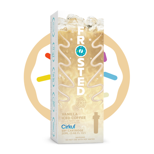 Frosted Vanilla Iced Coffee - ESXN